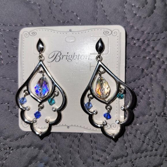 Brighton Jewelry - Prism Lights Scallop Post Drop Earrings